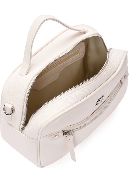 Kadın Krem Uzun Askılı Çapraz Çanta 25SBD2432FT