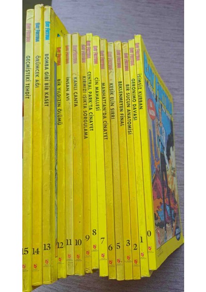 Dedektif Nick Rider | Bay Fırtına 0 Nodan 15 Noya Kadar 15 Adet Cılt Aksoy Yayınları Sadece 4 Nolu Cılt Eksık Cok Temiz Eksiksiz Kondisyon