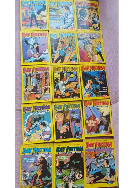 Dedektif Nick Rider | Bay Fırtına 0 Nodan 15 Noya Kadar 15 Adet Cılt Aksoy Yayınları Sadece 4 Nolu Cılt Eksık Cok Temiz Eksiksiz Kondisyon fiyatları