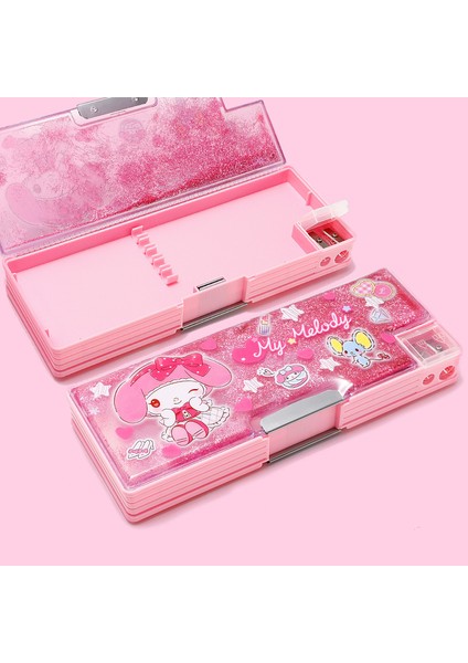 Kırtasiye Kutusu Ilkokul Öğrencileri Çift Taraflı Manyetik Kapaklı Kalem Kutusu (Yurt Dışından)