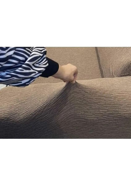 Kahverengi 3 Kişilik Koltuk Kılıfı, Şık ve Koruyucu, Kolay Takılır. fiyatları