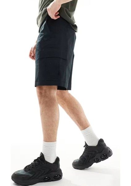 Club Woven Cargo Short In Black Erkek Dokuma Kargo Cepli Şort Siyah fırsatları