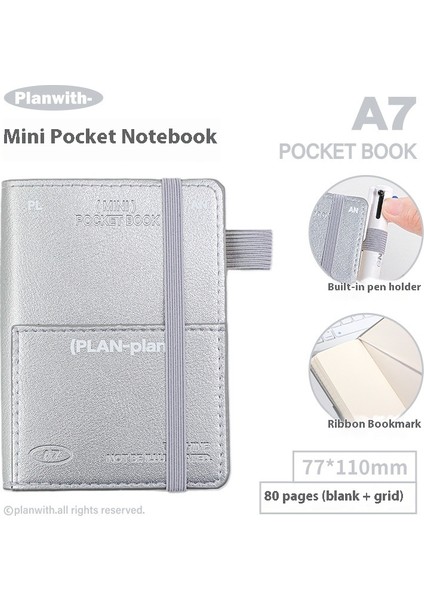 Mini A7 Öğrenci Cep Kitabı El Kitabı (Yurt Dışından)