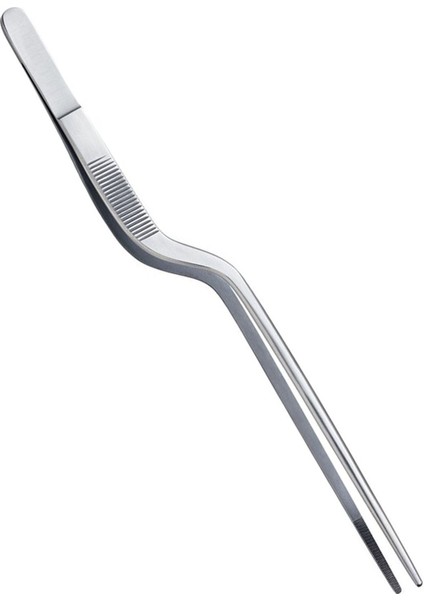 Beyaz 20,5 cm Şef Dekor Cımbızı, Şık ve Kullanışlı Mutfak Aksesuarı