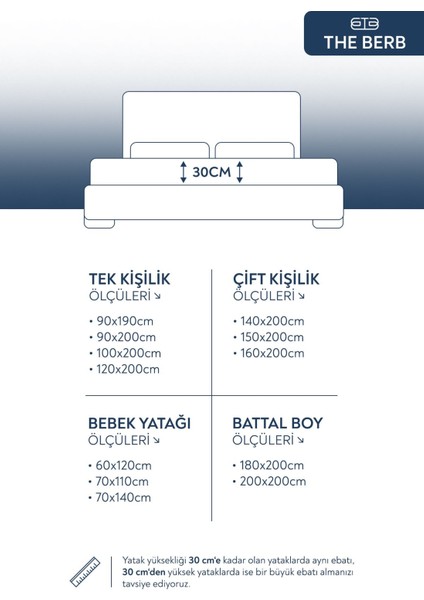 Pamuklu Su Geçirmez Yatak Koruyucu Alez, Tek ve Çift Kişilik, Full Kenar, Beyaz fırsatları