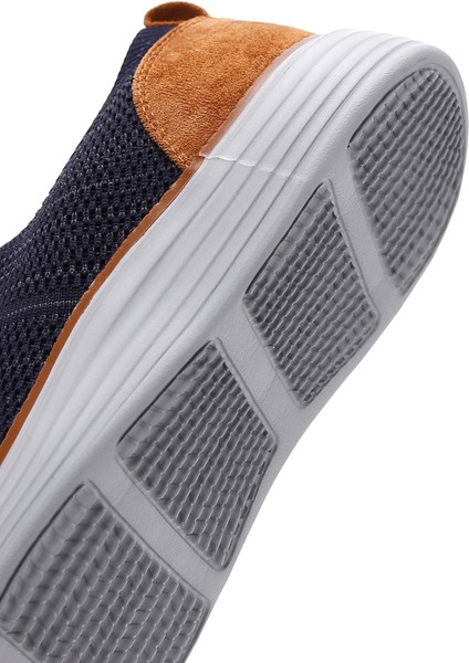 Zero Erkek Lacivert Kalın Tabanlı Sneaker 25SFD69026F