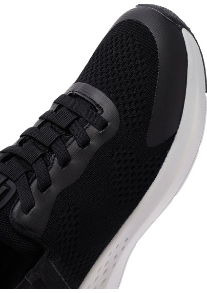 Zero Erkek Siyah Kalın Tabanlı Kumaş Sneaker 25sfd69486f