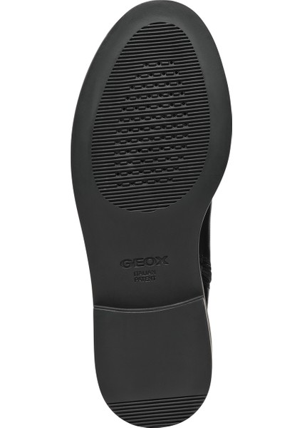 Kadın Siyah Serilda Fermuarlı Deri Bot D46WYB00043C9999