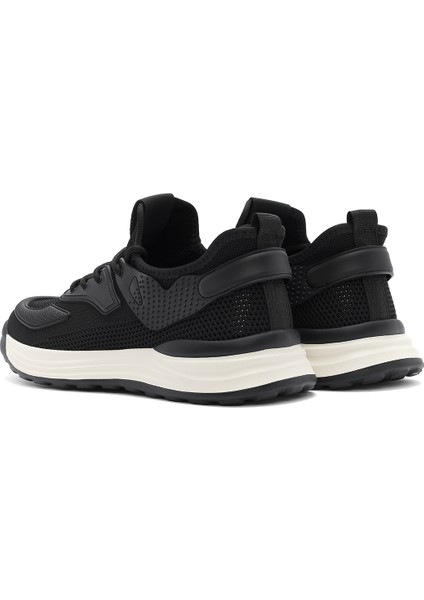 Erkek Siyah Bağcıklı Kalın Tabanlı Sneaker 25sfd69286f