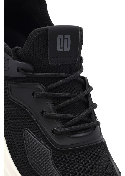 Erkek Siyah Bağcıklı Kalın Tabanlı Sneaker 25sfd69286f