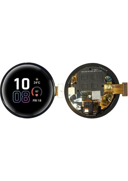 Honor Magic Watch 2 42MM Için Sayısallaştırıcı Tam Montajlı LCD Ekran Siyah