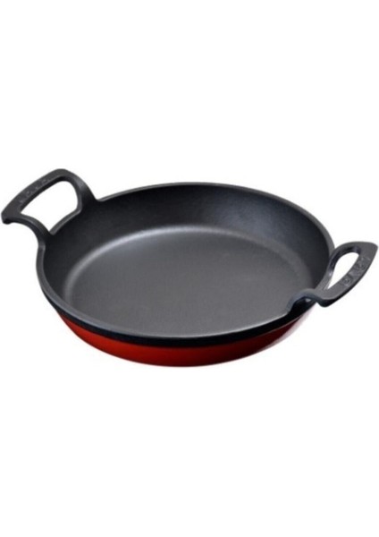 Yuvarlak Kulplu Tava. ÇAP(Ø)16CM. Kırmızı modelleri