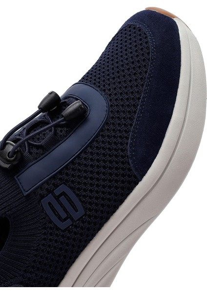 Zero Erkek Lacivert Kalın Tabanlı Kumaş Sneaker 25sfd69506f