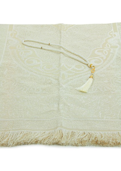 Kabe Desenli Özel Kutulu Iğne Oyalı Dantelli Eşarp Tesbih Mevlüt Seti Beyaz fırsatları