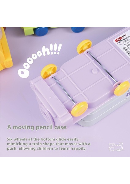 Trainwreck Kalem Kutusu Ilkokul Öğrencisi Çift Katlı Kırtasiye Çantası (Yurt Dışından) fiyatları