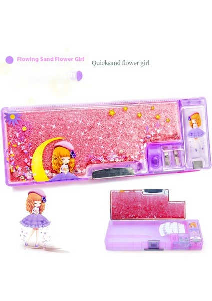 Quicksand Kırtasiye Çantası Ilköğretim Öğrencileri Için Çok Fonksiyonlu Kalem Kılıfı (Yurt Dışından)