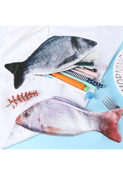 Tuzlu Balık Kalem Kılıfı Öğrenci Kırtasiye Çantası (Yurt Dışından) fiyatları