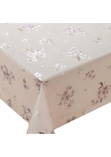 Çok Renkli Lüx Kumaş Görünümlü Pvc Masa Örtüsü, Leke Tutmaz ve Kaymaz Özellikli