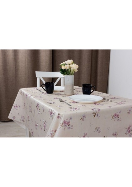 Çok Renkli Lüx Kumaş Görünümlü Pvc Masa Örtüsü, Leke Tutmaz ve Kaymaz Özellikli fiyatları