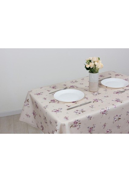 Çok Renkli Lüx Kumaş Görünümlü Pvc Masa Örtüsü, Leke Tutmaz ve Kaymaz Özellikli fırsatları