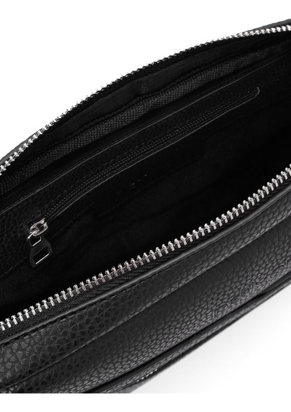 Erkek Siyah Mini El Çantası 24WBD3203FT