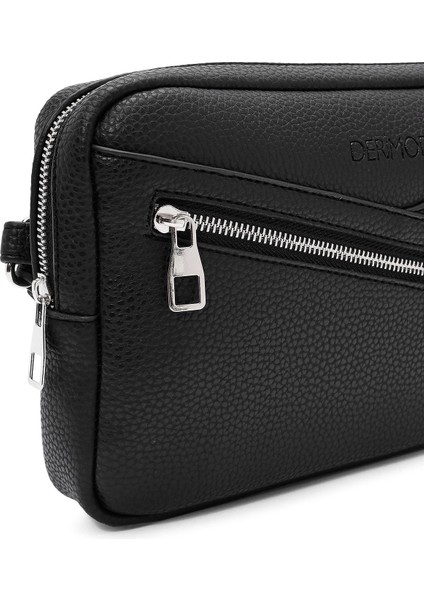 Erkek Siyah Mini El Çantası 24WBD3203FT