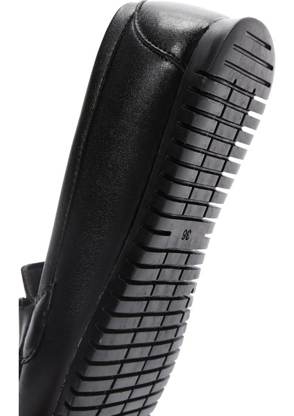 Kadın Siyah Casual Loafer 25SFE145018