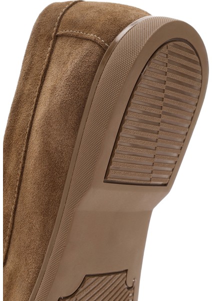 Fly Erkek Vizon Süet Deri Casual Loafer 25SFD632410