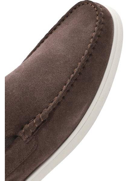 Fly Erkek Vizon Süet Deri Loafer 25SFD631010