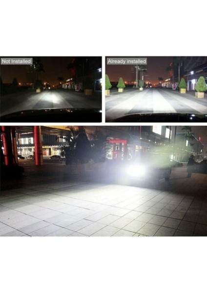 4 Adet Çalışma LED Lambası Off Road Gündüz Farı Sis Kare 27W 9 LED modelleri