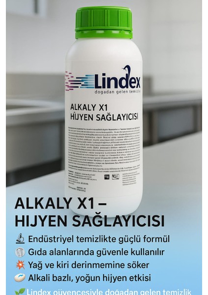 Alkaly X1 Hijyen Sağlayıcı Sıvı