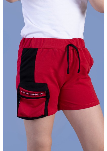 Kız Çocuk Neon Uyumlu Çanta Detaylı Şort fiyatları