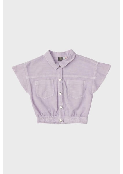 Bg Store Kız Çocuk Lila Yelek indirimleri