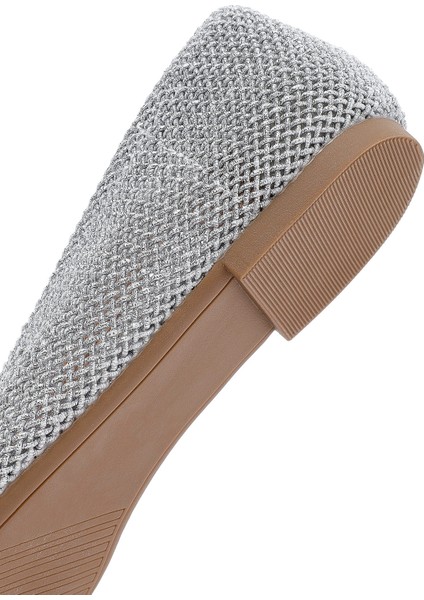 Kadın Gümüş Simli Babet 25SFE45196F