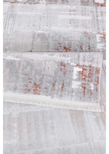 Alaçatı 2600A Gri Kiremit Yumuşak Dokulu Modern Salon, Mutfak, Oturma, Çocuk Odası Halısı fırsatları