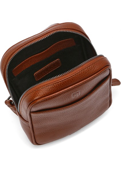 Erkek Taba Deri Çapraz Çanta 24wbd3401ft