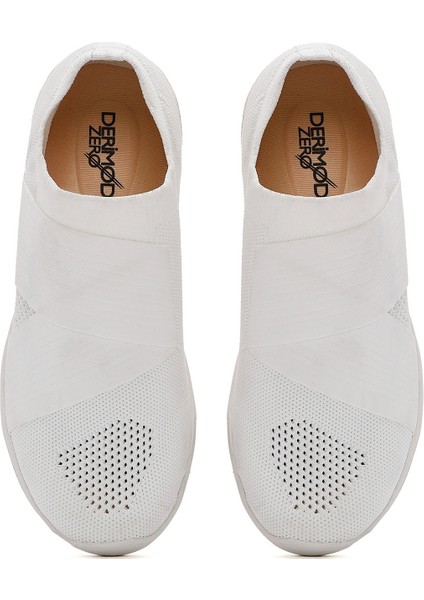 Zero Kadın Beyaz Kumaş Sneaker 25SFE49636F