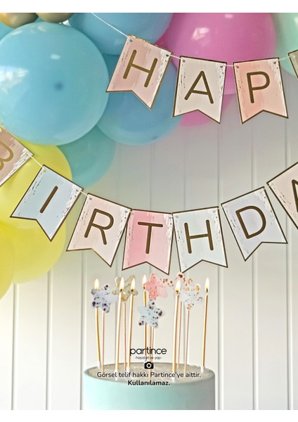 1 Yaş Balonu Doğum Günü Balon Zinciri Gökkuşağı Parti Seti indirimleri