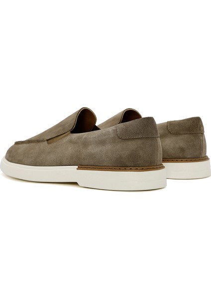 Erkek Bej Süet Deri Casual Loafer 25SFD612210