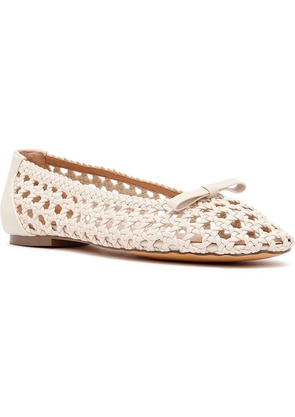 Kadın Bej Örgülü Babet 25SFD443729