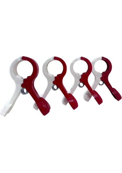 Renkli Çok Amaçlı Plaj ve Bahçe Sabitleyici, 4'lü Paket