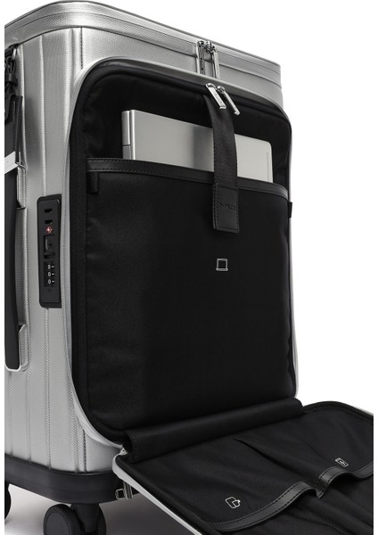 D-Pack Erkek Gri Kabin Boy Valiz 24WBD30226F