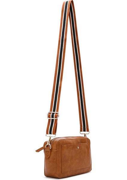 Kadın Taba Uzun Askılı Çapraz Çanta 25SBD2721FT