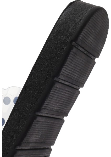 Kadın Siyah Şeffaf Taşlı Terlik 25SFE4600PV