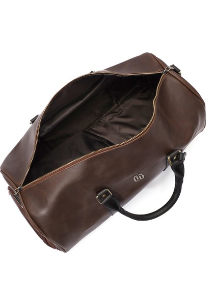 Erkek Kahverengi Uzun Askılı Seyahat Çantası 24WBD302718
