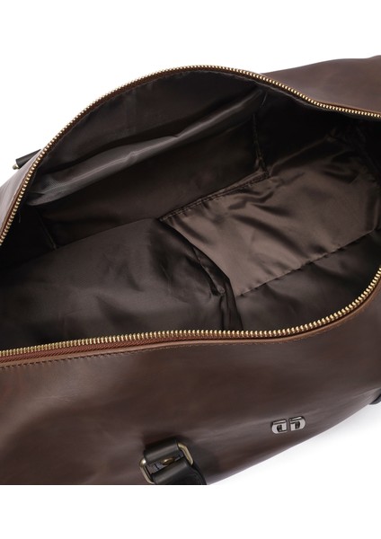 Erkek Kahverengi Uzun Askılı Seyahat Çantası 24WBD302718