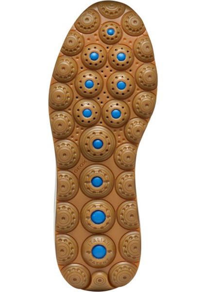 Kadın Mavi D Spherica EC13 A - Nap + Emb.te Bağcıklı Dolgu Topuklu Sneaker D45WAA085DSC4005