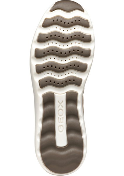 Erkek Bej U Xtors A - Suede Bağcıklı Süet Deri Sneaker U46LFA00022C5004