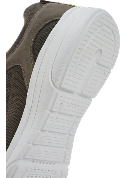 Erkek Yeşil U Klaıver Bağcıklı Kumaş Sneaker U55LBB06K9JC3009