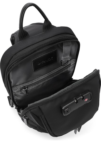 D-Pack Erkek Siyah Kumaş Çapraz Çanta 24WBD30256F